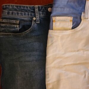 Calvin Klein mini skirts, two for the price of one